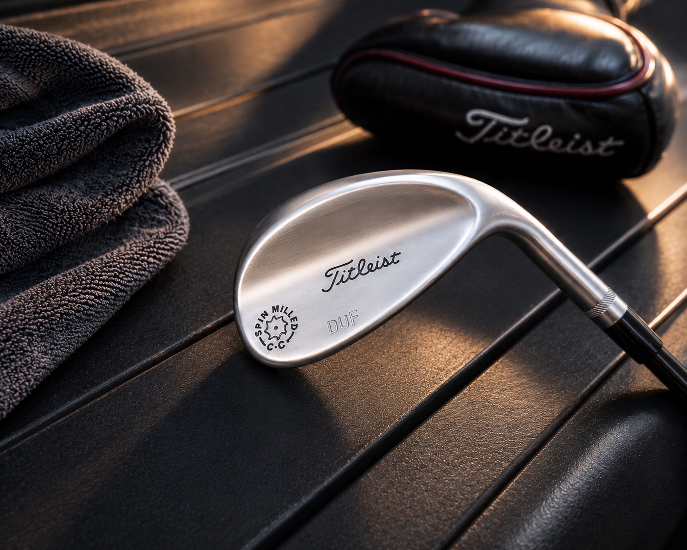 Titleist Spin Milled tour wedge close-up
